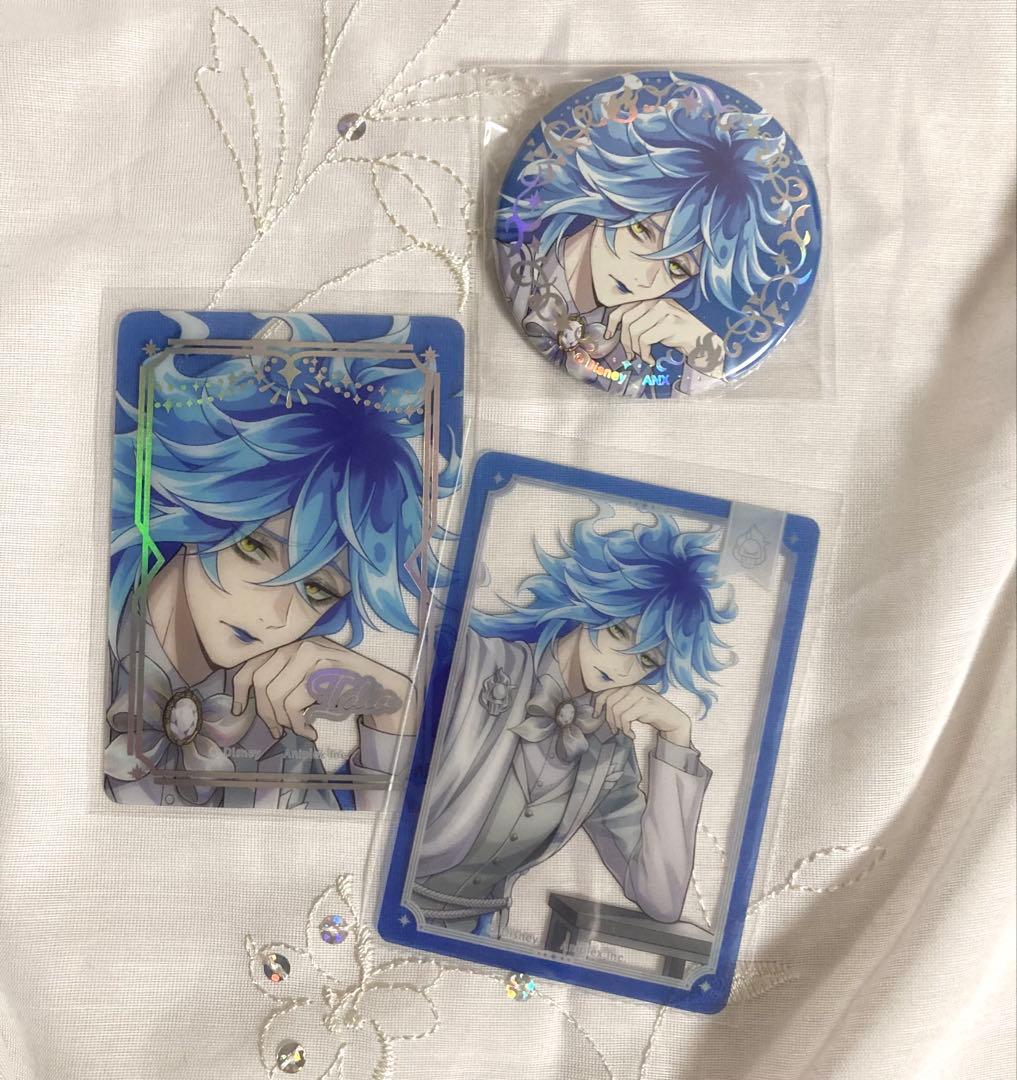 ツイステ プラチナジャケット イデア 缶バッジ クリアカード