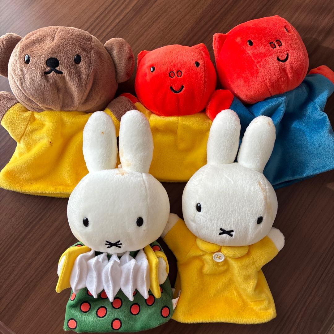 アリスおばさん　ボリス　ポピー　グランティ パペット　レア　ぬいぐるみ