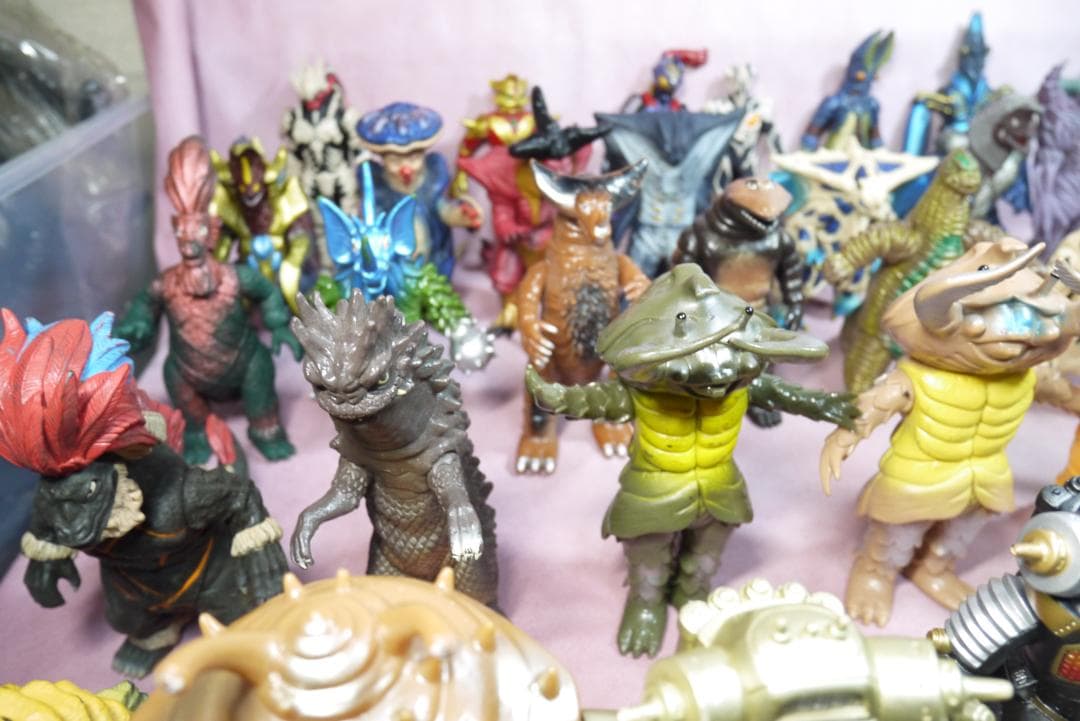 ウルトラ怪獣シリーズ　怪獣ソフビ　58体