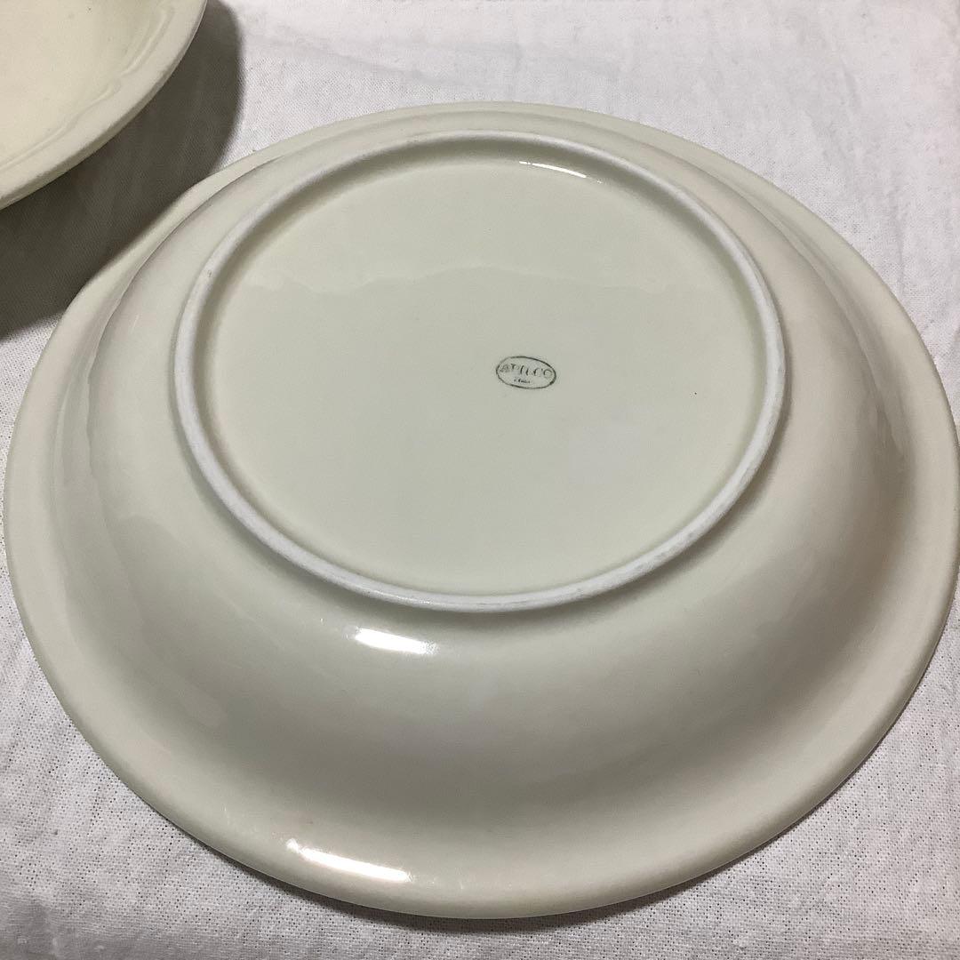 美品☆APILCO　スーププレート 21.5センチ　2枚