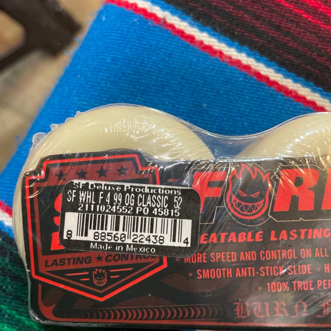 スケートボード Spitfire Formula Four Classics 52mm99A