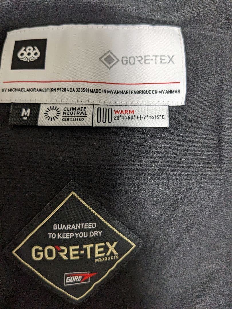 686 GORE-TEX Jacket&PANT　23-24　Mサイズ