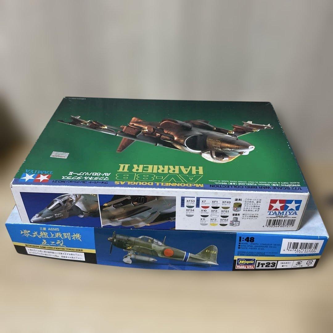 TAMIYA 1/72 戦闘機 プラモデル 2点 まとめ売りLn527