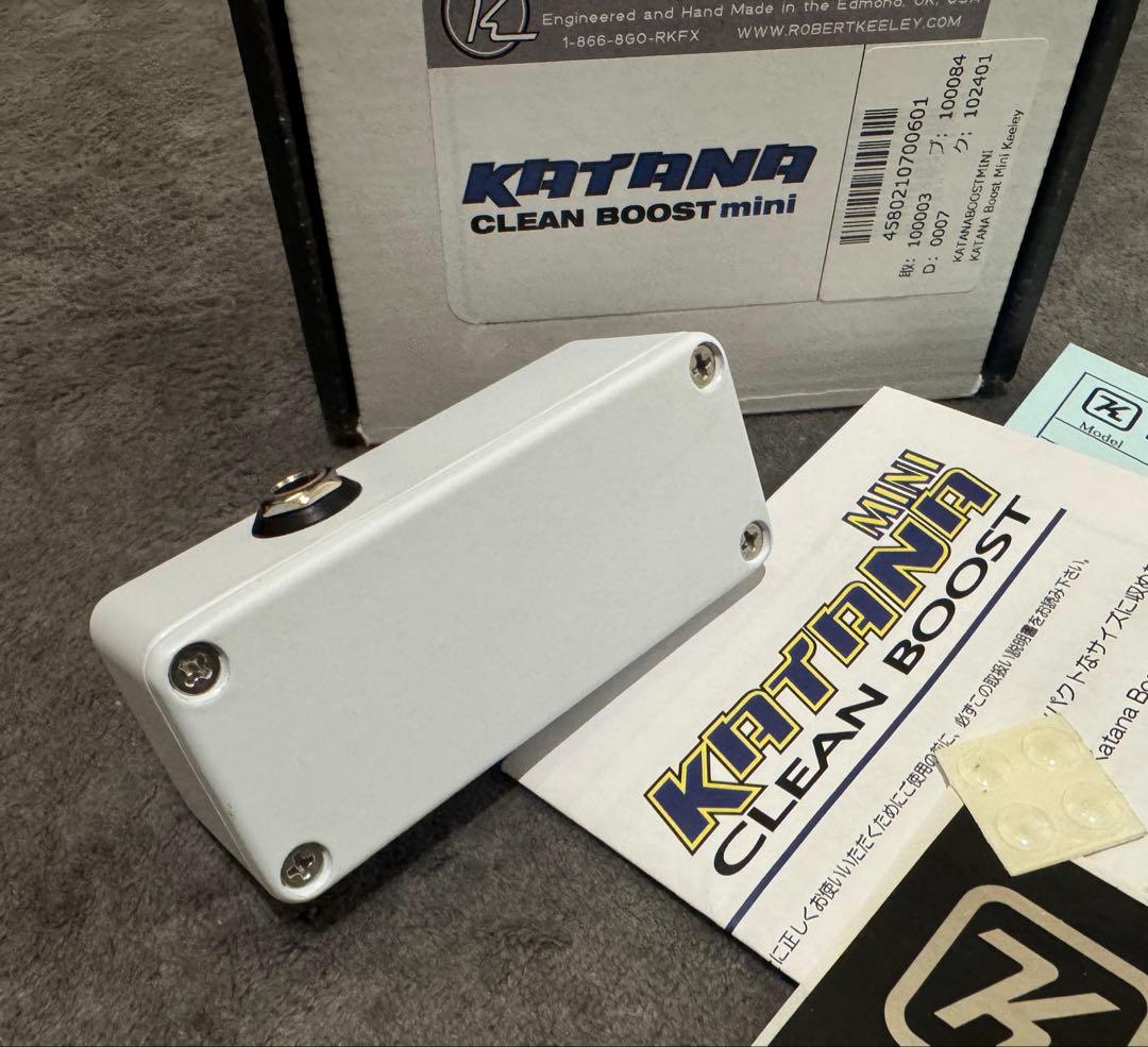 ギター Keeley KATANA Clean Boost mini