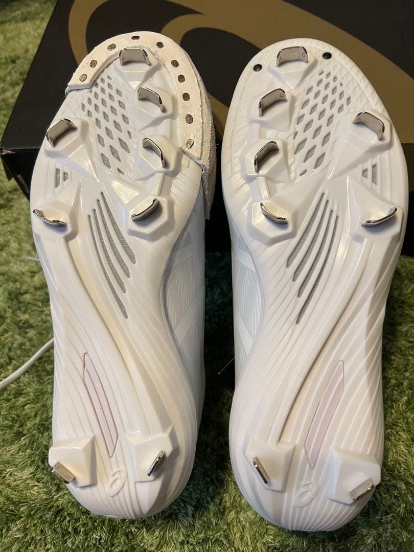 asics 野球スパイク 硬式 ホワイト