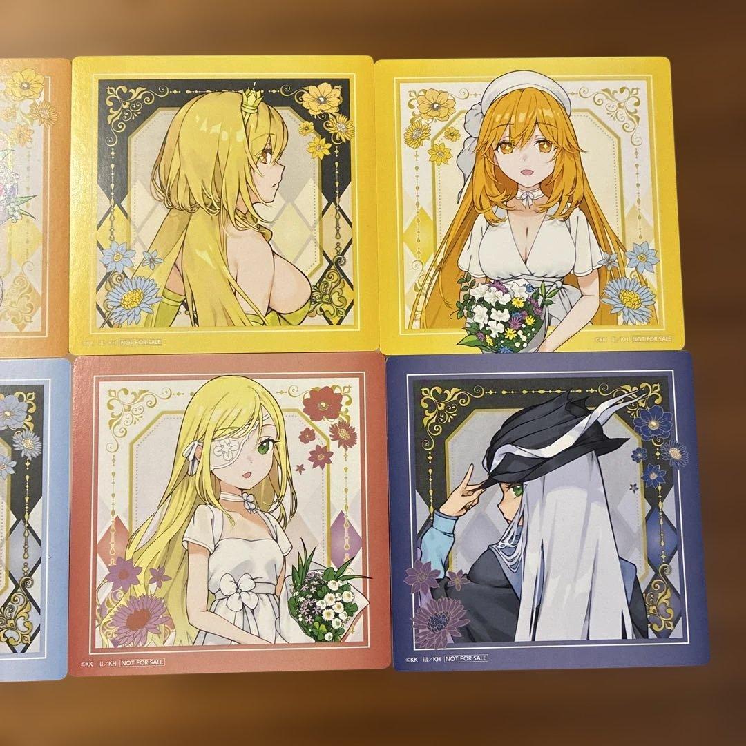 はいむらきよたか画集4 REBIRTH マルイ 購入特典コースター 8種 コンプ