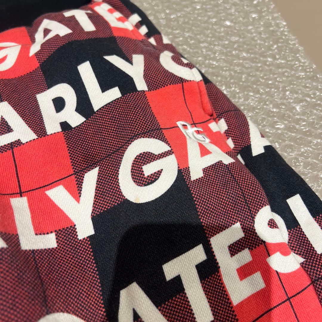 PEARLY GATES ロゴプリントスウェットパ パンツ 5 ゴルフ ジョガー