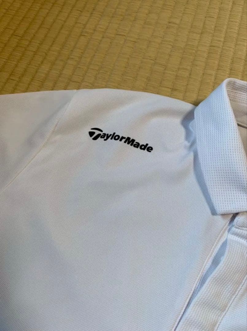 TaylorMade×Mercedes-Benz コラボ ポロシャツ ゴルフ白