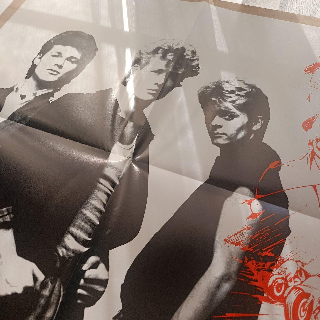 a-ha 特大ポスター 80年代 当時物 貴重 激レア 非売品 LPレコード特典
