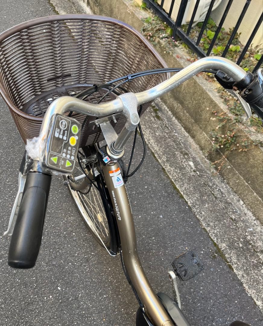 YAMAHA パスナチュラ　電動自転車　発送不可　大阪