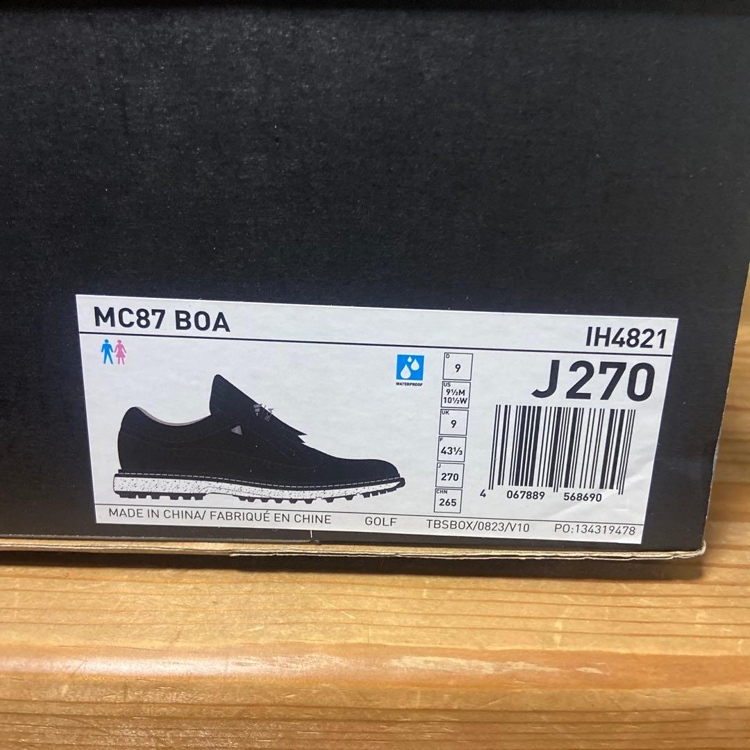 新品未使用adidas Golf MC87 BOA 希少レア本革　27cm