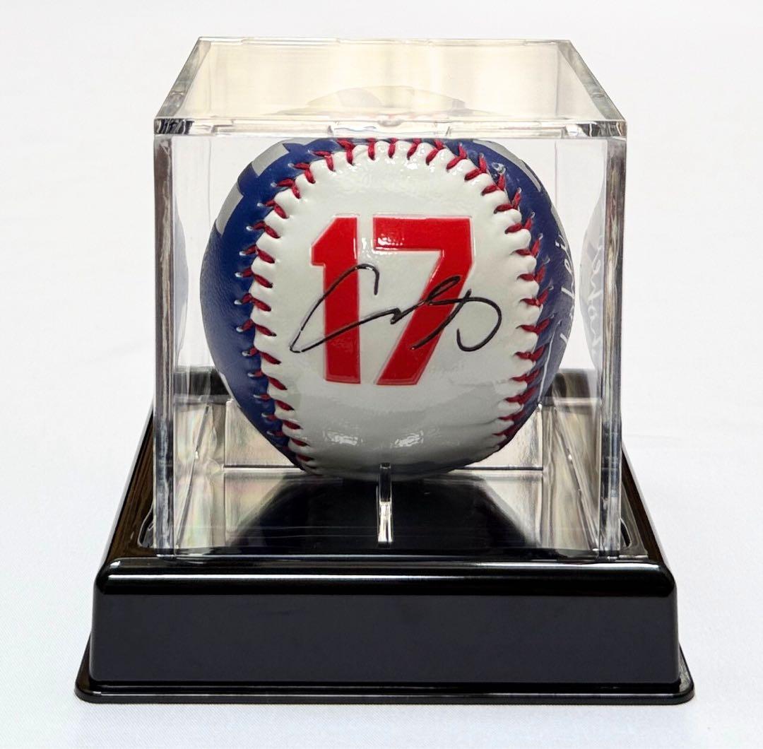 大谷翔平 17番 プリントサイン入り ボール 2025個限定 ドジャース