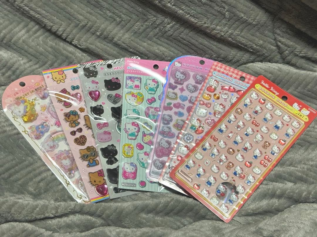 正規品　ボンボンドロップシール　キティ　セット売り
