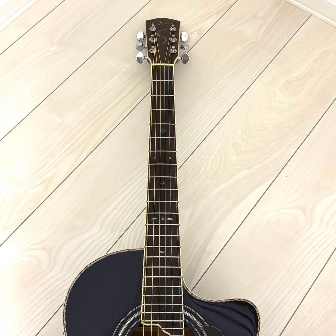 極美品 S.YAIRI エレアコ YE-5M/BB ブルーサンバースト ヤイリ
