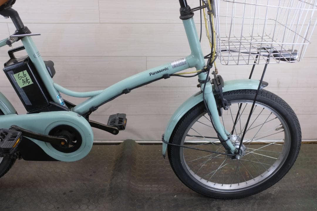 電動自転車 パナソニック　20インチ　3段　6.6Ah(5点灯）