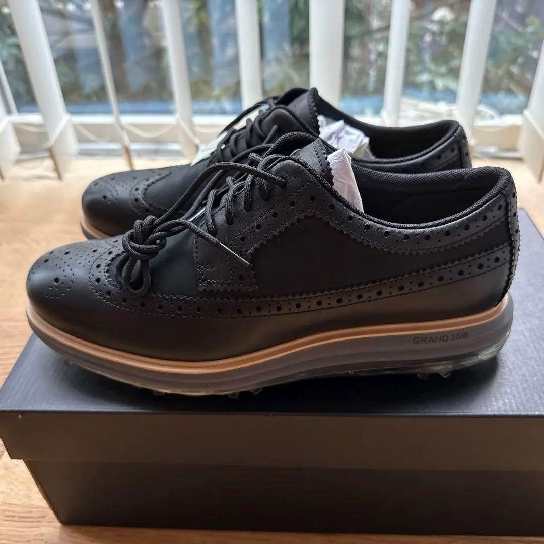 COLE HAAN ゴルフシューズ　25cm 新品　レザー　防水