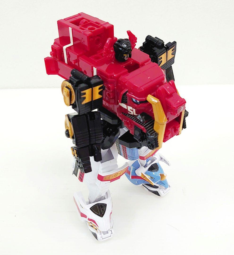 ミニプラ　ゴーオンジャー　炎神合体 キョウレツオー　プラモデル　完成
