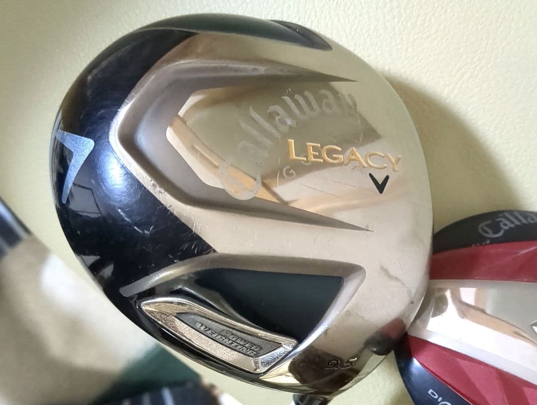 Srixonアイアン４番〜Pwアイアンセットキャロウェイドライバー他