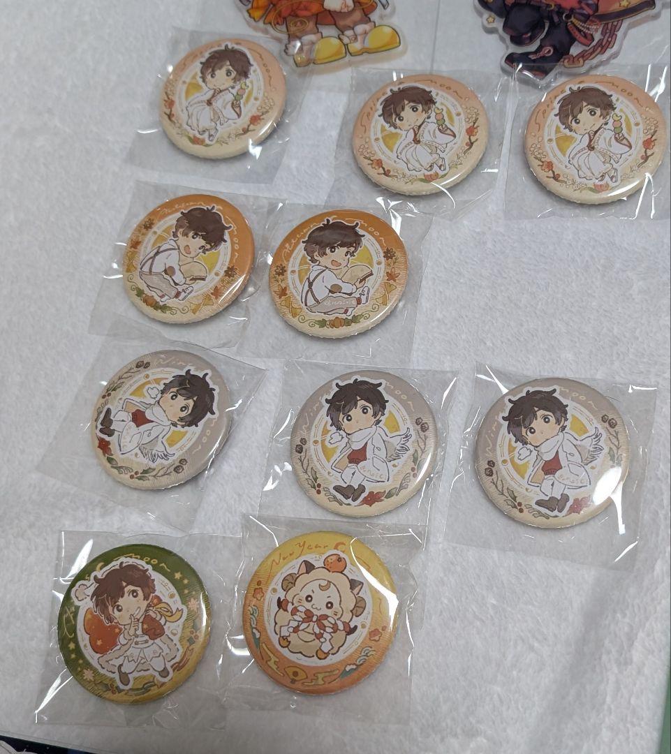 天月 歌い手 グッズ まとめ売り 缶バッジ アクキー アクスタ クリアファイル