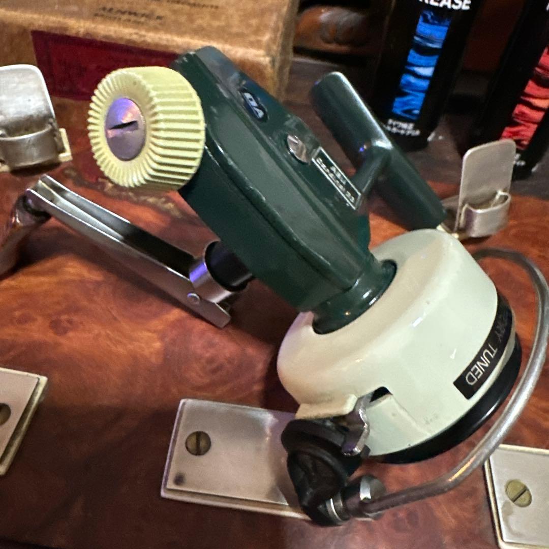 復刻 ABU Cardinal 33 ios カスタムwoodノブspool3個