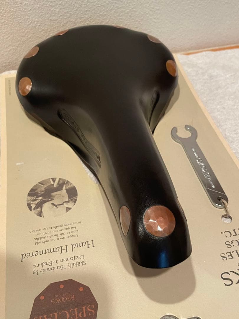 【美品】ブルックス BROOKS team pro B232H レインカバー付き