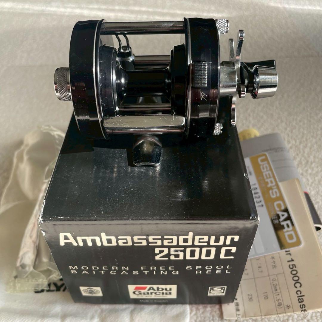 Abu Garcia Ambassadeur 2500C 黒　デッドストック新品