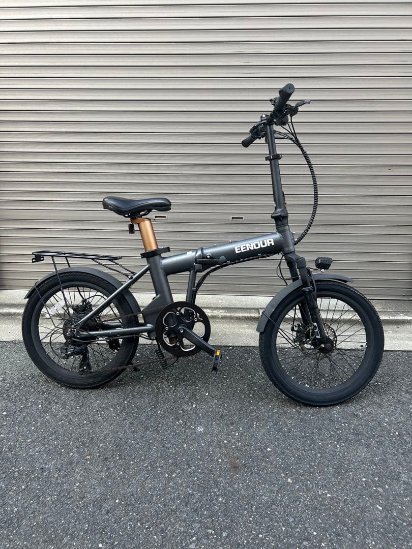 値下げ　EENOUR C4電動アシスト自転車　折りたたみ　JK 女子高生　大阪