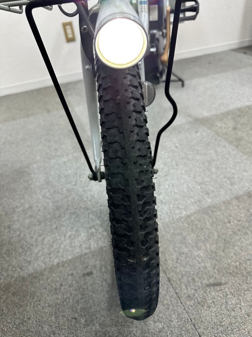 人気な車種　ブリヂストンビッケ2 電動アシスト自転車　子供乗せシート付き　買い得