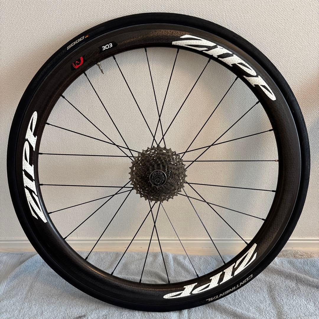 ZIPP 303 クリンチャー 前後ホイール