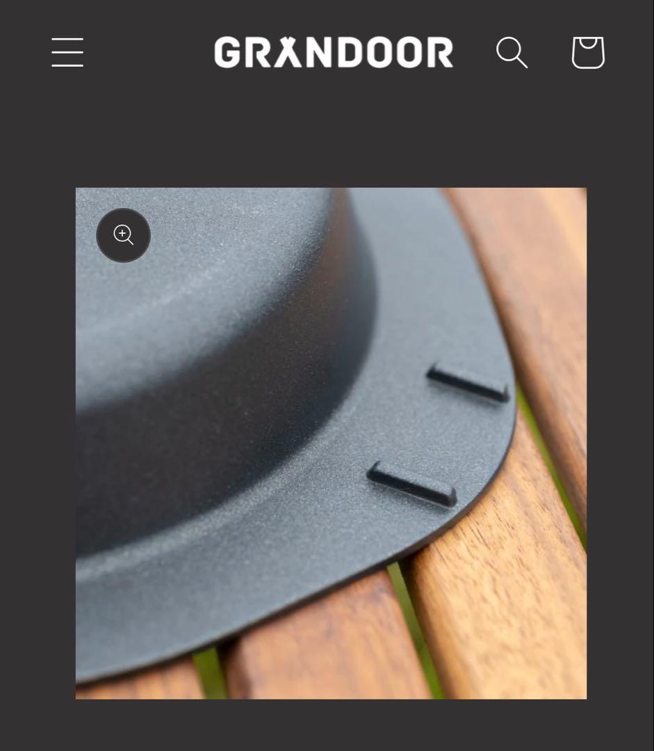 新品未使用 GRANDOOR DISH GRILL ディッシュグリル アウトドア