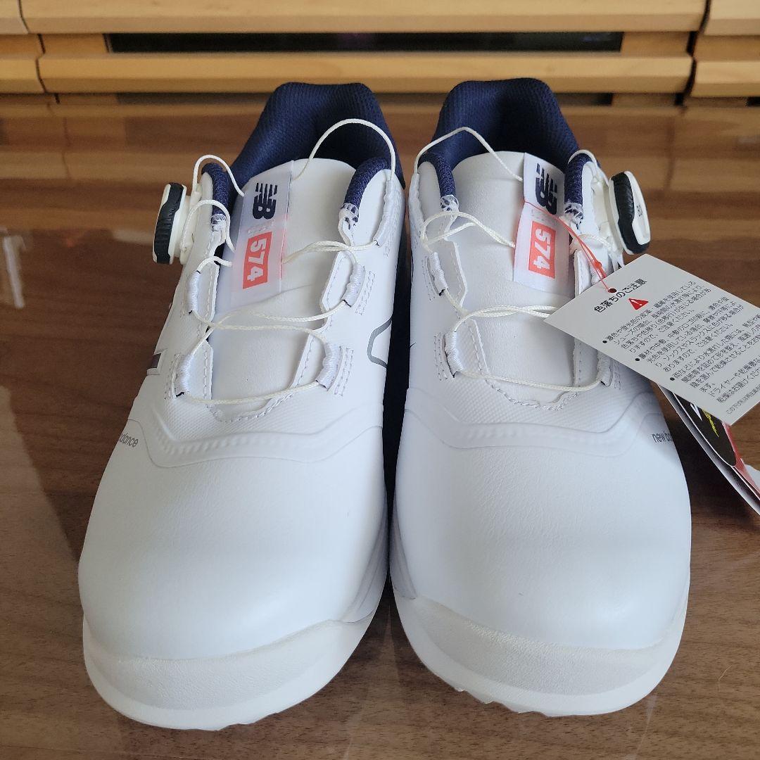 新品未使用タグ付き❤New Balance 574 ゴルフシューズ BOA☆