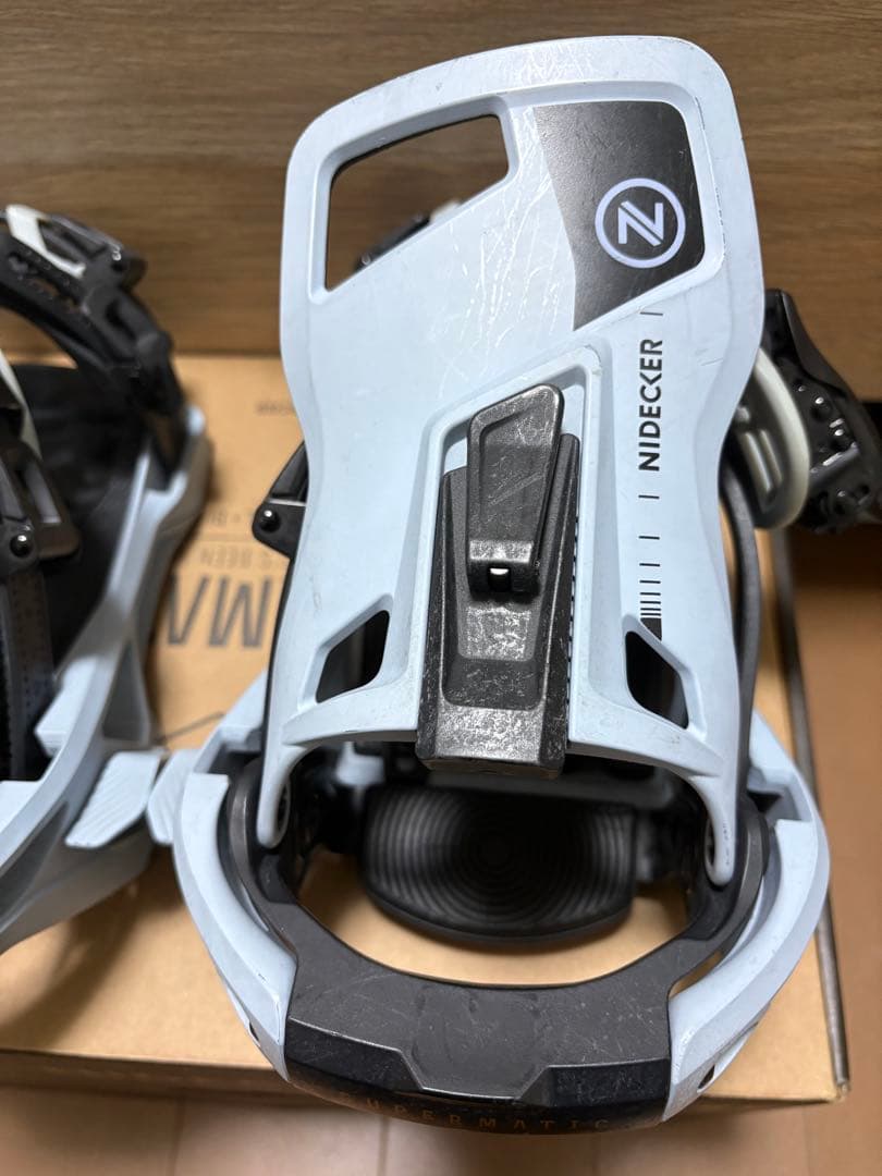 NIDECKER SUPERMATIC Sサイズスノーボードビンディング