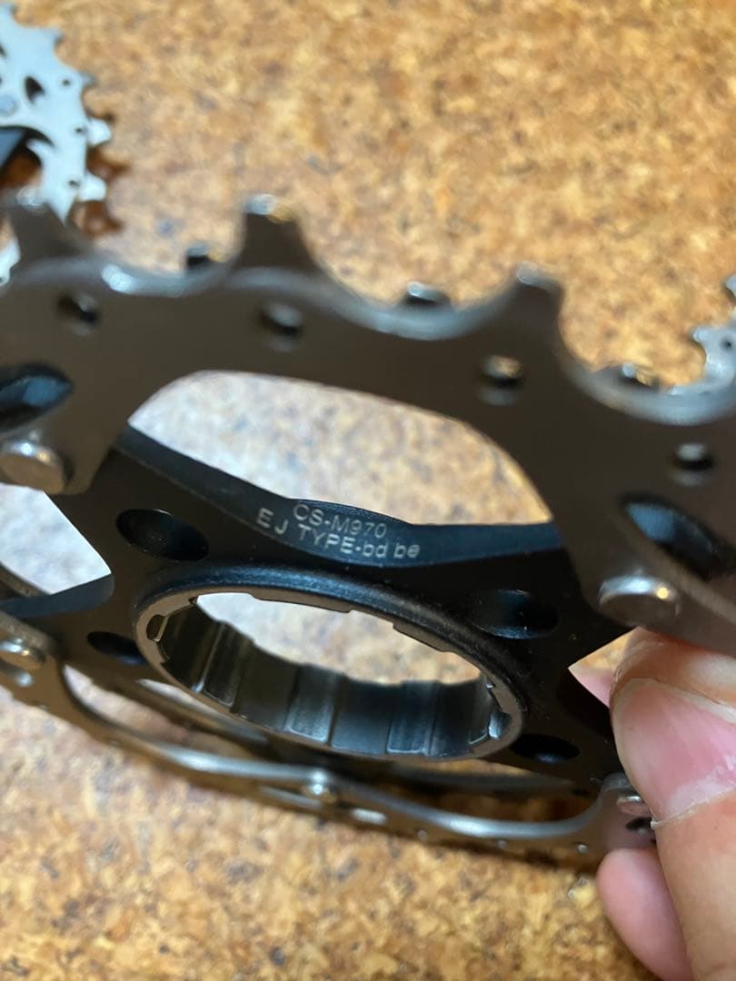 CS-M970 XTR スプロケット 9s 11-34T