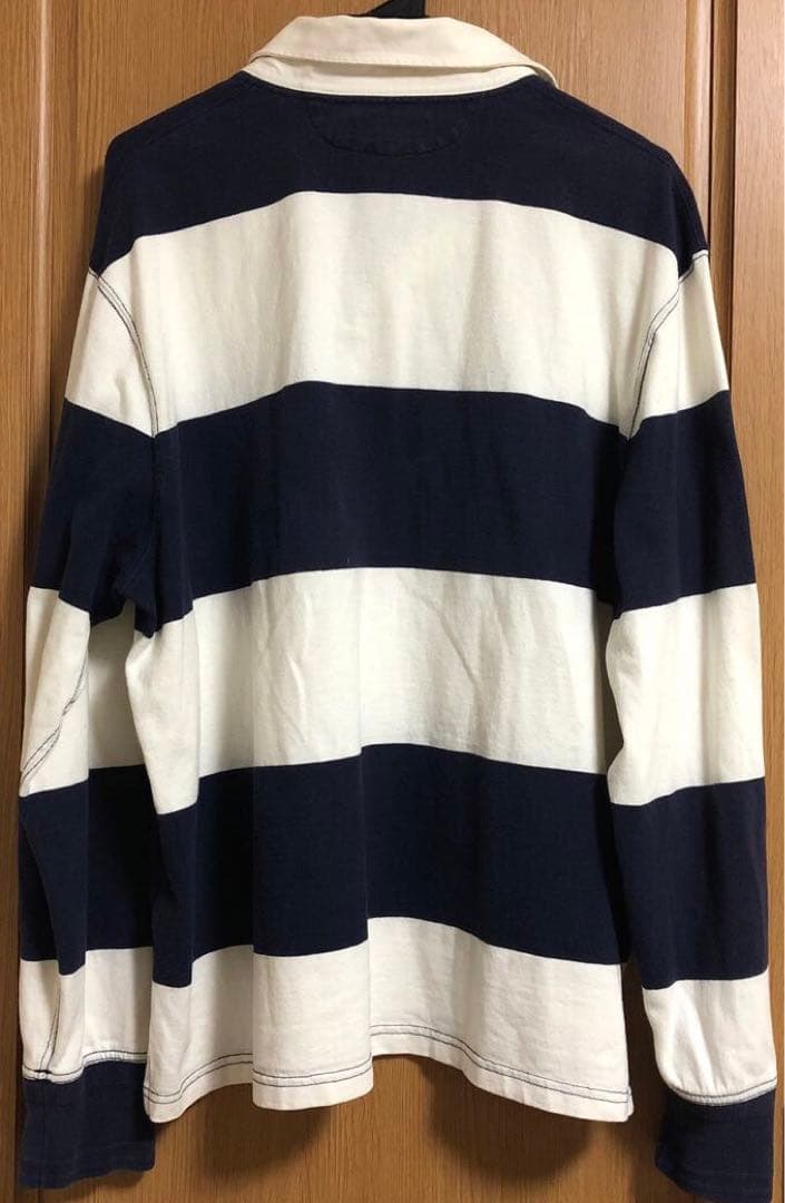 Polo by Ralph Lauren ラガーシャツ ネイビー/ホワイト