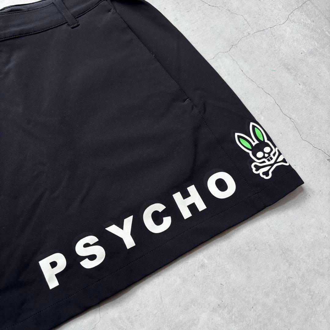 PSYCHO BUNNY サイコバニー ストレッチスカート ロゴ ペチコート付き