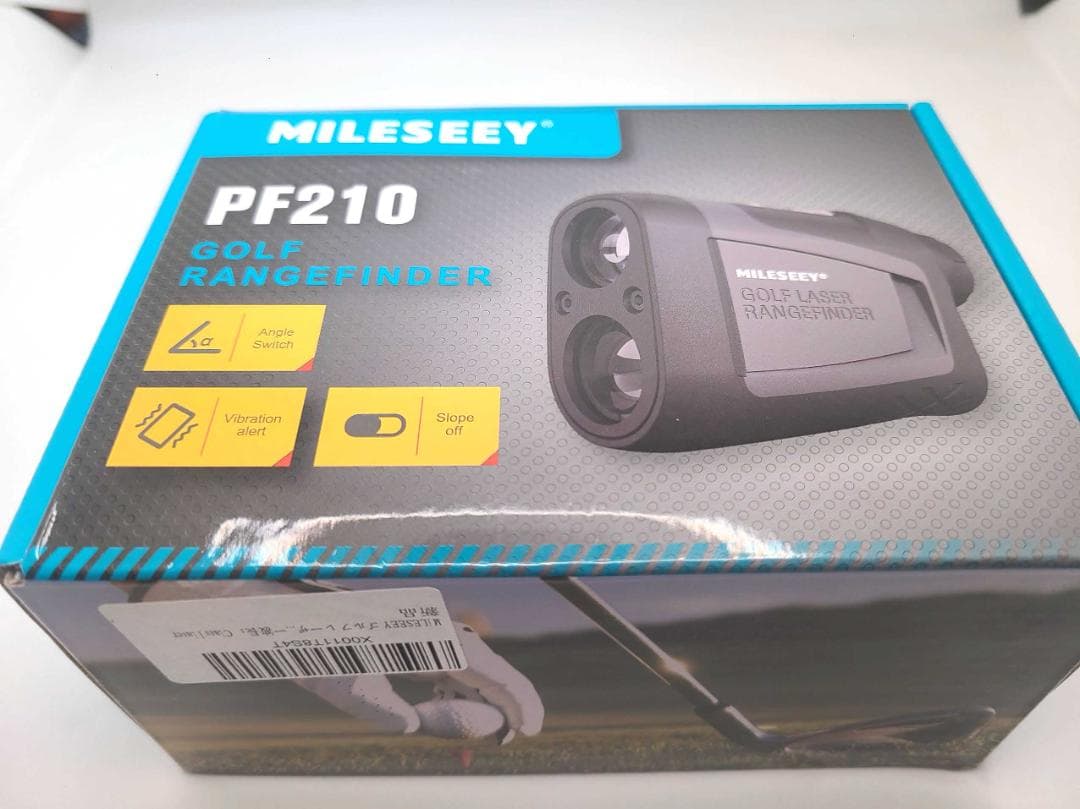 MiLESEEY ゴルフ 距離計 レーザー 0.3秒計測 660yd対応