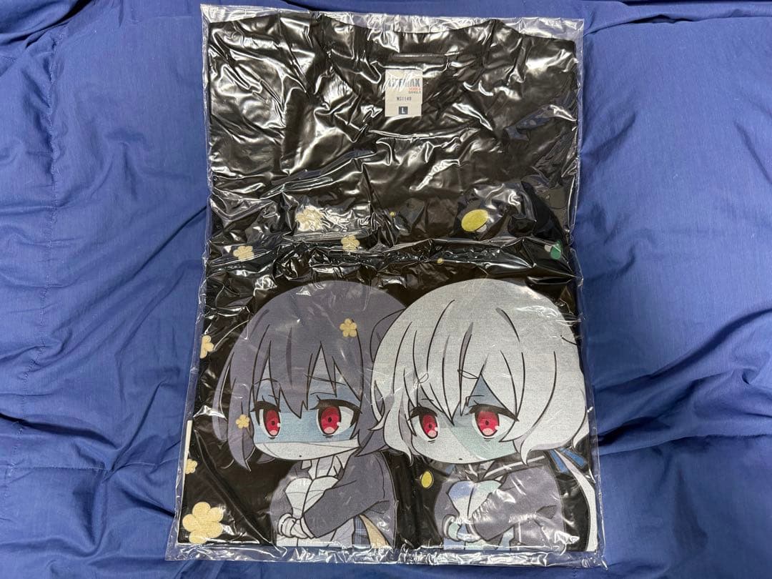 新品未開封 ゾンビランドサガ フルカラーTシャツ(水野愛＆紺野純子)カーテン魂