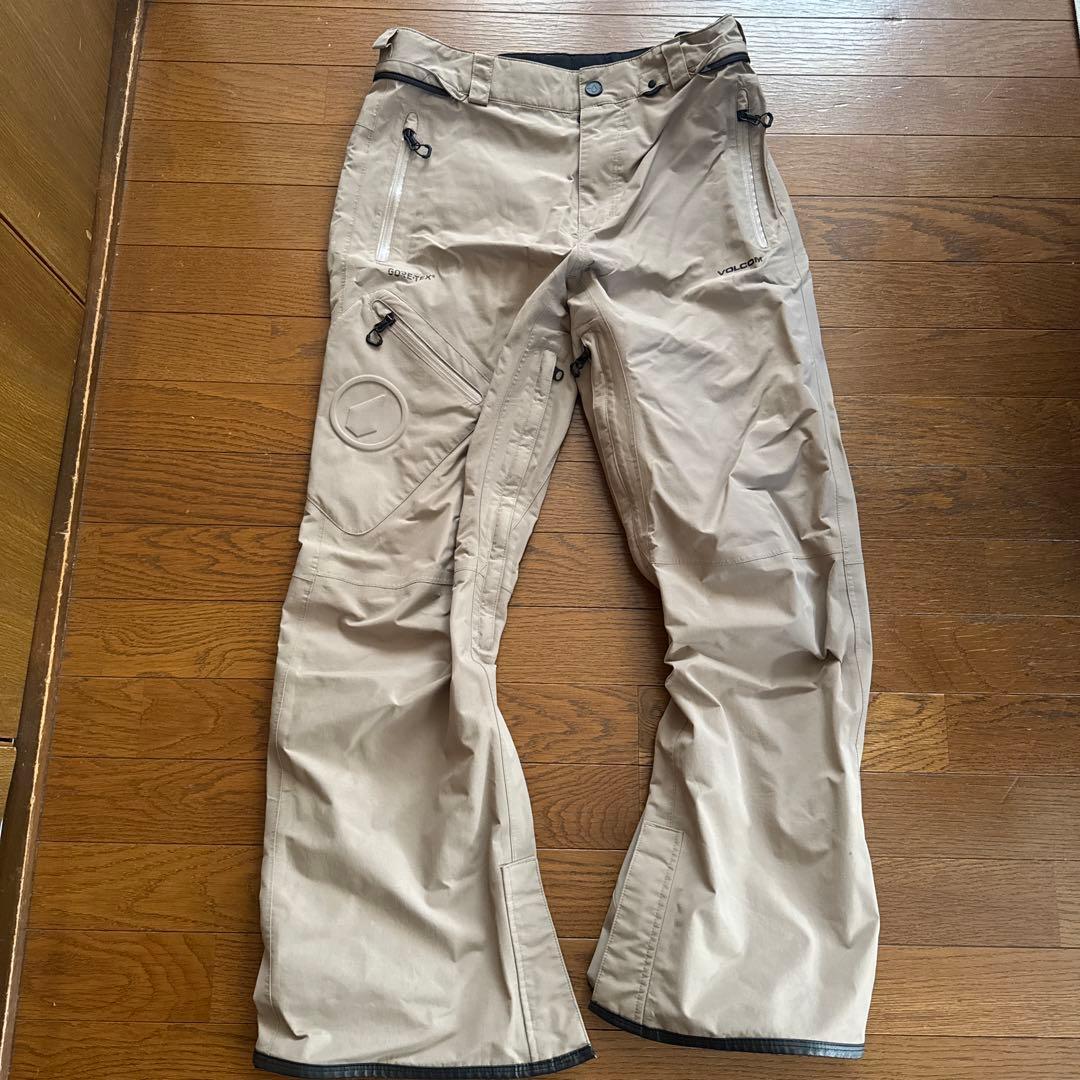 VOLCOM GORE-TEX スノーボードパンツ ベージュ