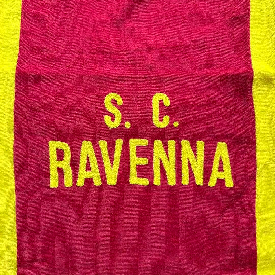 70s 80s イタリア製 S.C.RAVENNA ウールサイクリングジャージ