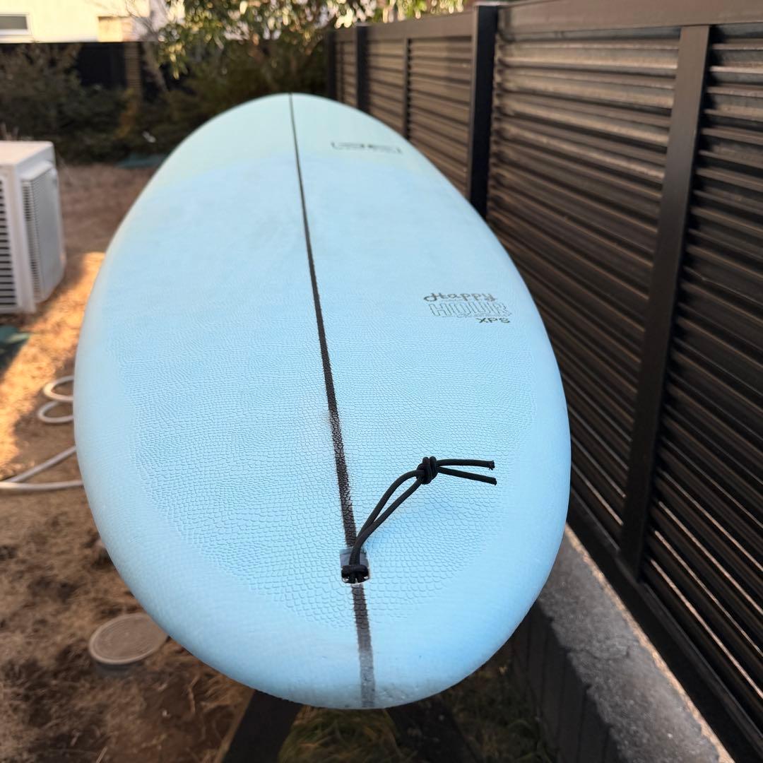 極美品！ O&E エポキシソフト 7’6” フィン付　スカイブルー