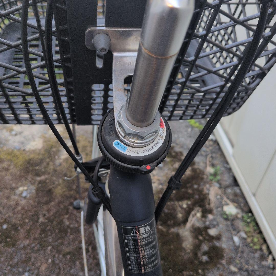 Panasonic 電動アシスト自転車 前カゴ付き