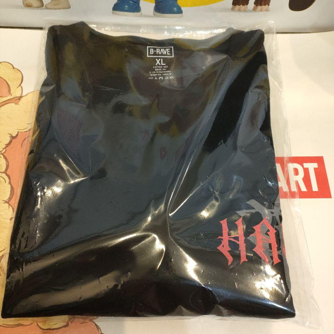 HANA ロゴＴシャツ　ロゴフェイスタオル　XLサイズ