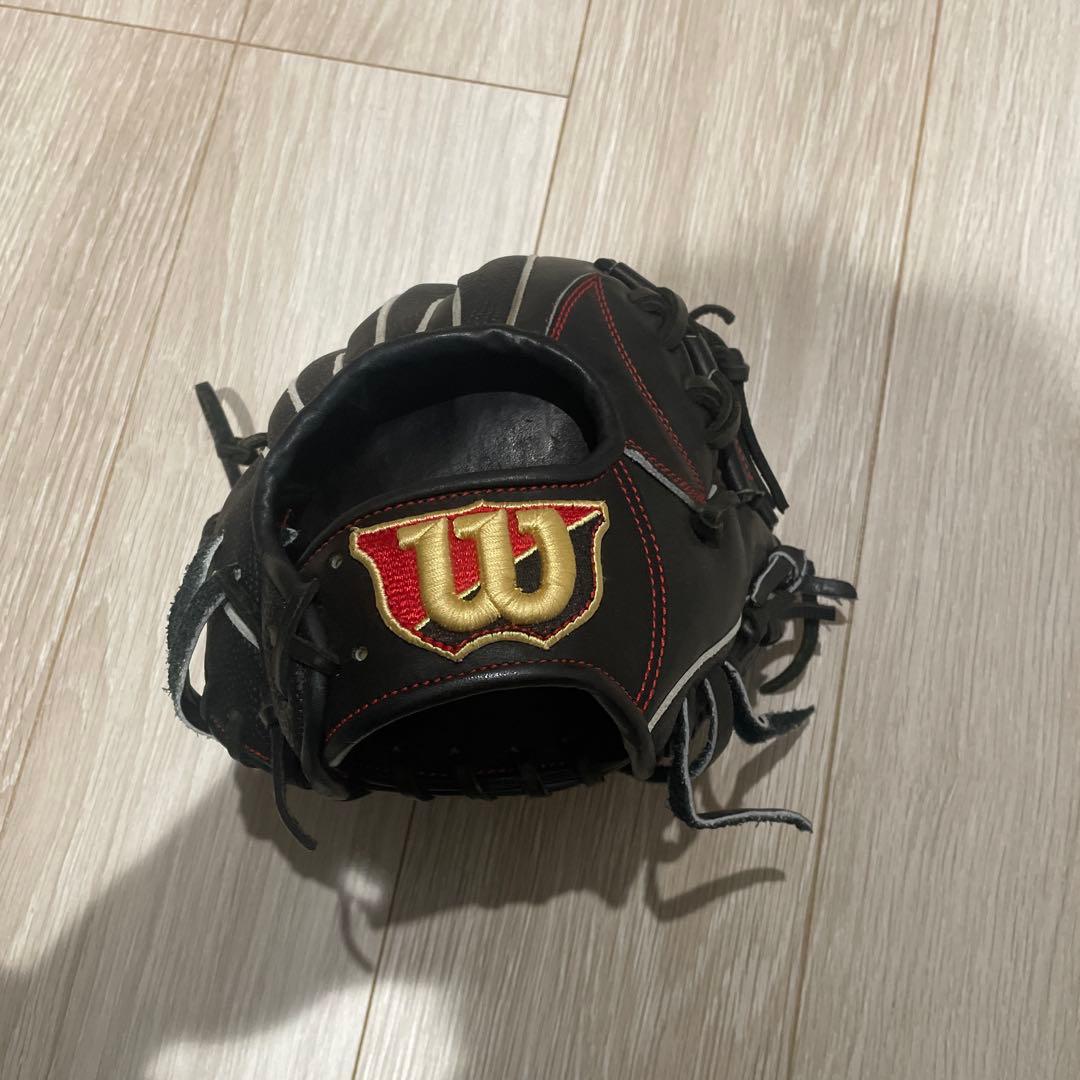 【4月限定価格】Wilson 野球グローブ 黒 レザー Very Proud