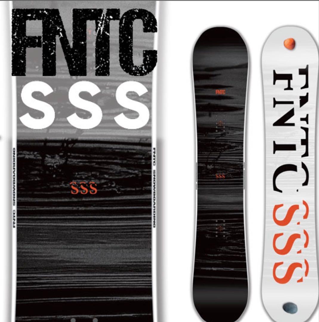 FNTC SSS 153 ダブルキャンバー 25-26 トリプルエス