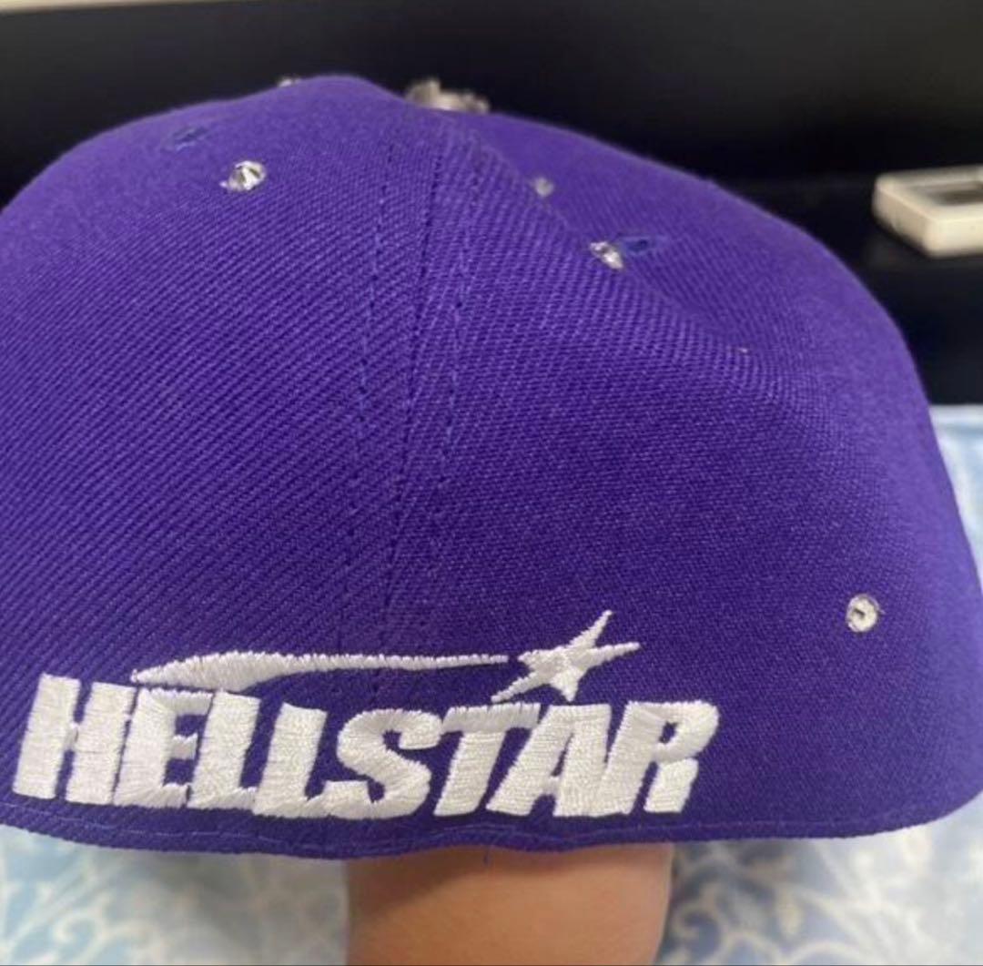 HELLSTAR 紫色 ストーン付き