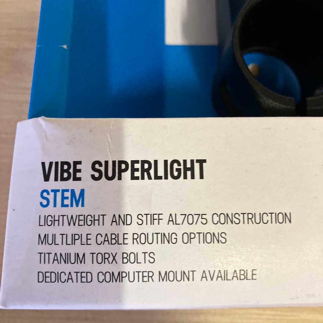 パーツ VIBE SUPERLIGHT STEM 31.8mm 90mm