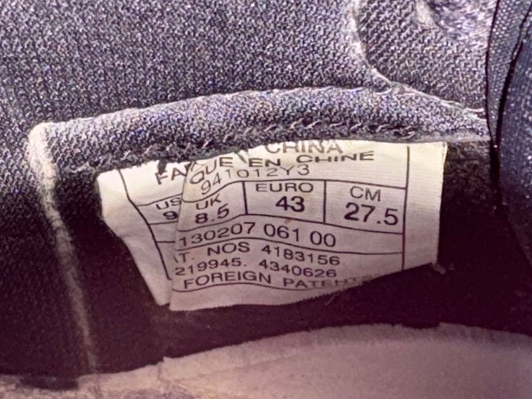 AIR JORDAN 1 BRED 1994年製　27.5cm