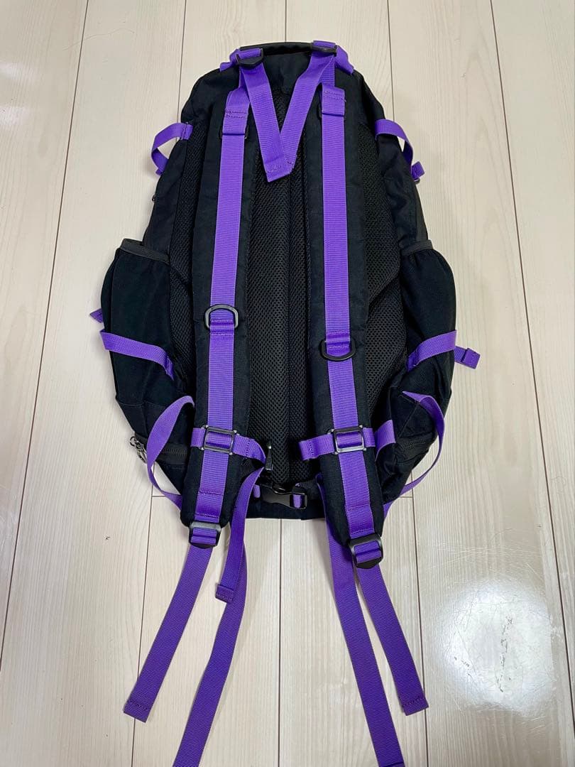 【美品✨】スポルディング バスケ リュック バックパック ブラック　パープル