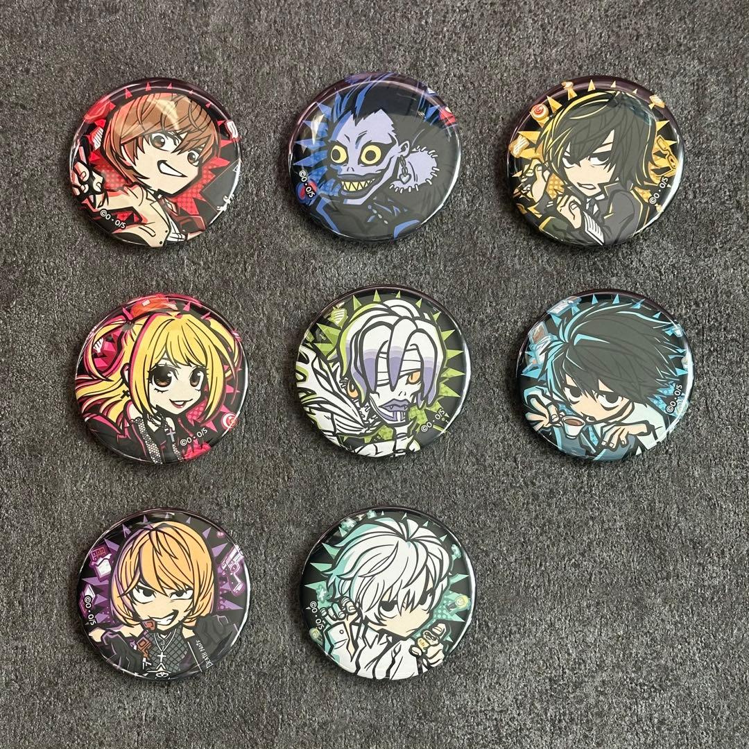 【全8種コンプセット】デスノート缶バッジ