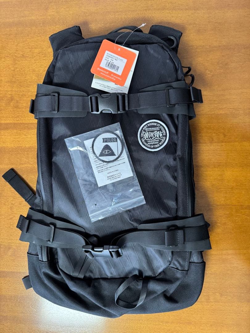 新品 RAIN OR SHINE x POLeR コラボ レインオアシャイン 黒